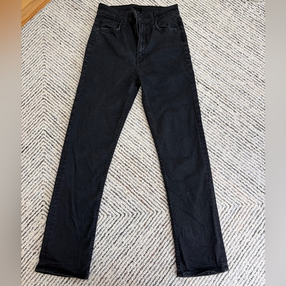 Mother High-Waisted Rider Ankle Jeans